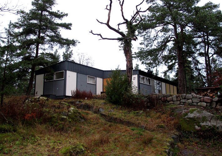 Fritidshus på Kopparmora gård från 1963.