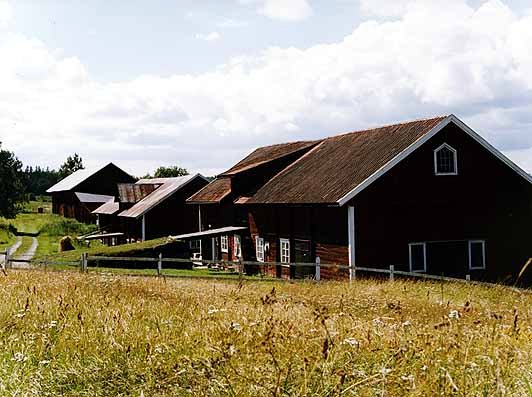 Brottby gård, ekonomibyggnaderna. 