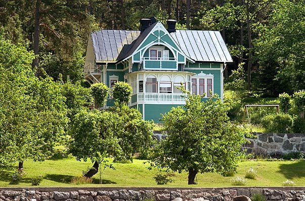Sommarvilla, 1870-tal, norra Tynningö