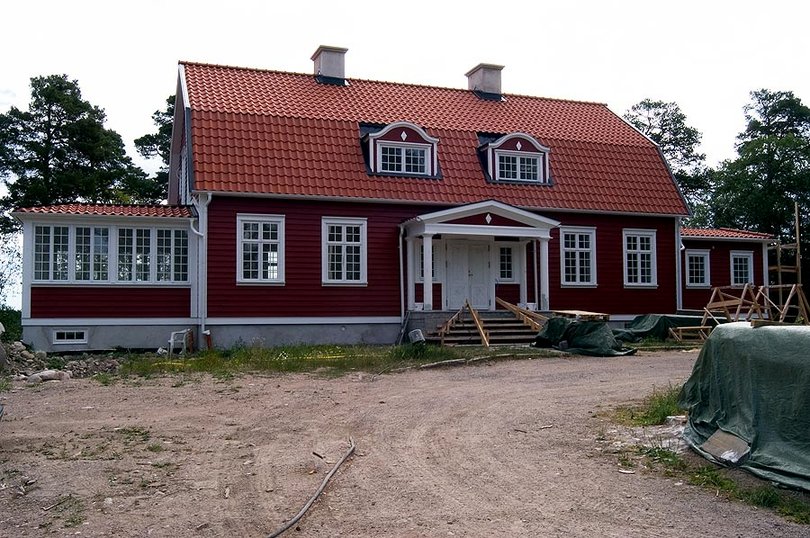 Ebbagården i Sollentuna, ritad av arkitekt Ragnar Östberg 1903.