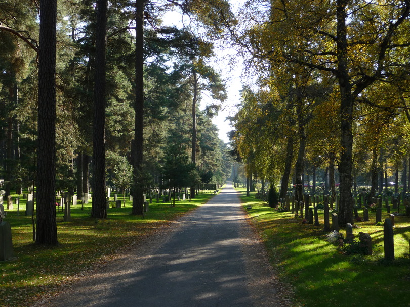 Skogskyrkogården.